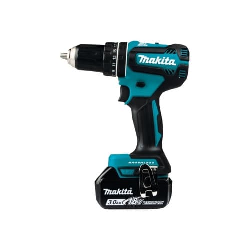 Makita DHP485RF3J - slagborr/skruvdragare - sladdlös - 2 hastigheter - 3 batterier, laddare medföljer