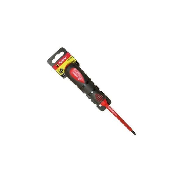AMPRO Isolerad korsskruvmejsel PH.1x100mm