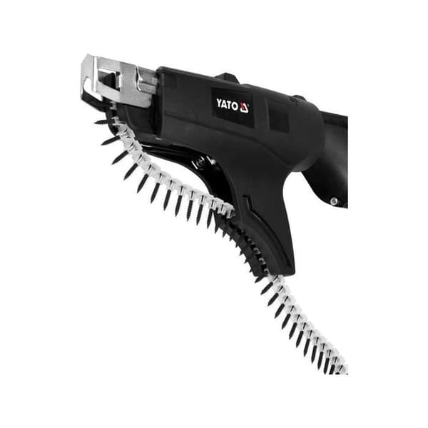 Yato skruvmejsel - YT-82071 - elektrisk skruvmejsel och slagskruvmejsel 5500 rpm Svart, Röd