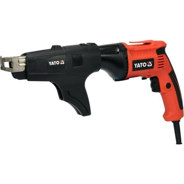 Yato skruvmejsel - YT-82071 - elektrisk skruvmejsel och slagskruvmejsel 5500 rpm Svart, Röd