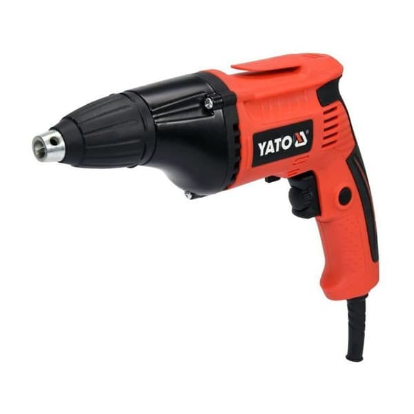 Yato skruvmejsel - YT-82071 - elektrisk skruvmejsel och slagskruvmejsel 5500 rpm Svart, Röd