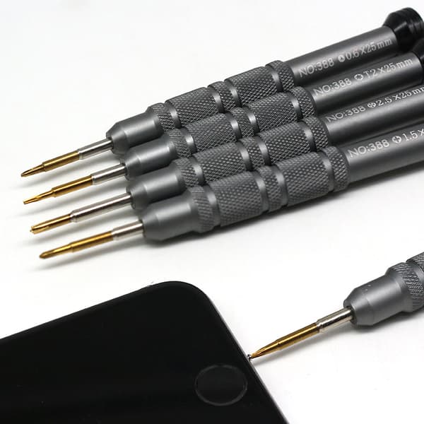 INF Skruetrækkersæt i aluminiumlegering, 5 dele E