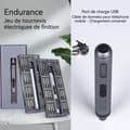 Miniatyrbild 4 av 4: Elektrisk skruvmejsel INN® 50 i 1 USB-laddning Mångsidig precisionsskruvmejssats Liten praktisk Inbyggd magnet
