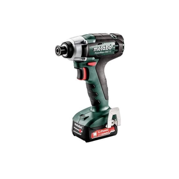 Metabo PowerMaxx SSD 12 - 12V 115Nm sladdlös slagskruvmejsel med fodral