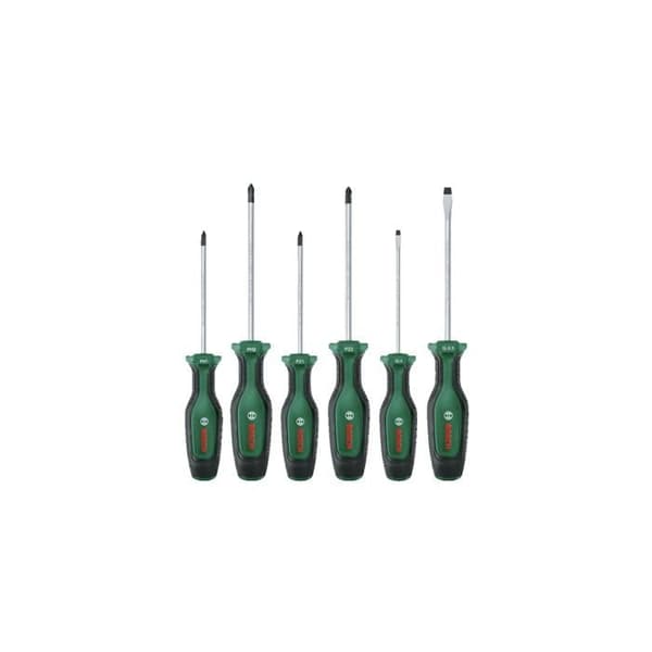 Set med högpresterande skruvmejslar - 6 delar - BOSCH - 1600A02BX7