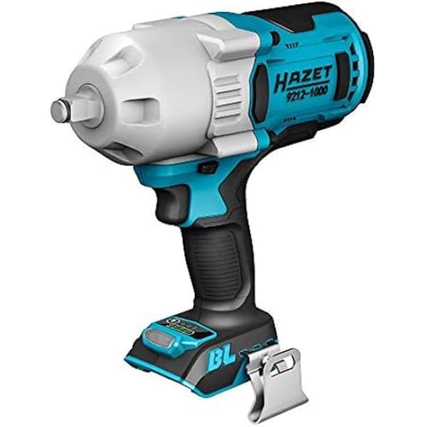 HAZET Trådlös slagningsskruvdragare (12,5 mm (1/2"), kvadratiskt drivsystem, maximal lossningsmoment: 1400 Nm, åtdragningsmoment