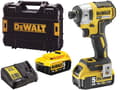 Miniatyrbillede 1 af 3: DeWalt DCF887P2 3-gears XR 18V 2x 5,0Ah slagskruetrækker