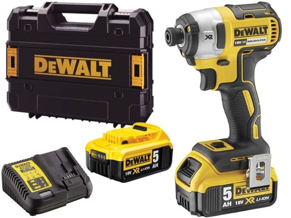 DeWalt DCF887P2 3-gears XR 18V 2x 5,0Ah slagskruetrækker