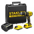 Miniatyrbillede 1 af 9: STANLEY FATMAX SFMCD721D2K 18V V20 børsteløs slagboremaskine 2x 2,0Ah
