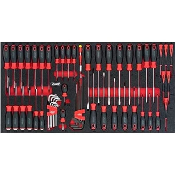 Vigor V5170 Skruvmejselset 60 delar