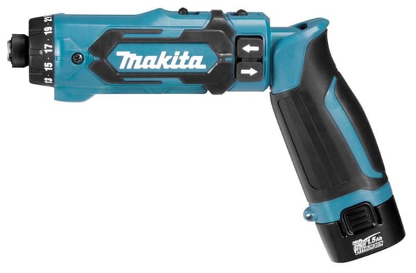 Makita DF012DSE elektrisk skruetrækker/skruetrækker 650, 200 sort, blå