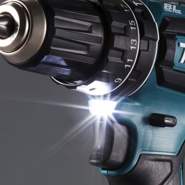 Makita DHP485Z porakone Avaimeton 1.1 kg Musta, Sininen