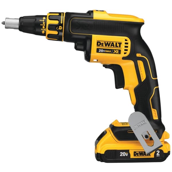 DeWALT DCF620D2-QW elektrisk skruetrækker/slagnøgle 4400 o/min Sort, Gul