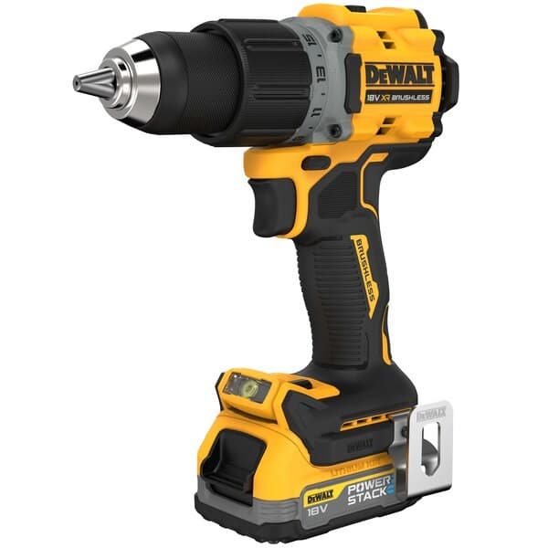 DeWALT DCD800E2T-QW borrmaskin 2000 varv/min 1,28 kg Svart, Gul