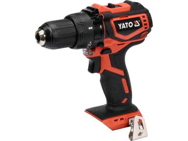 Yato YT-82795 boremaskine 2000 o/min Nøglefri 1,2 kg Sort, Rød