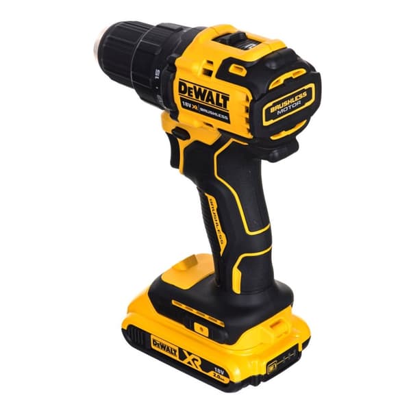 DeWALT DCD708D2T-QW elektrisk skruetrækker/slagnøgle Sort, Gul 1650 o/min
