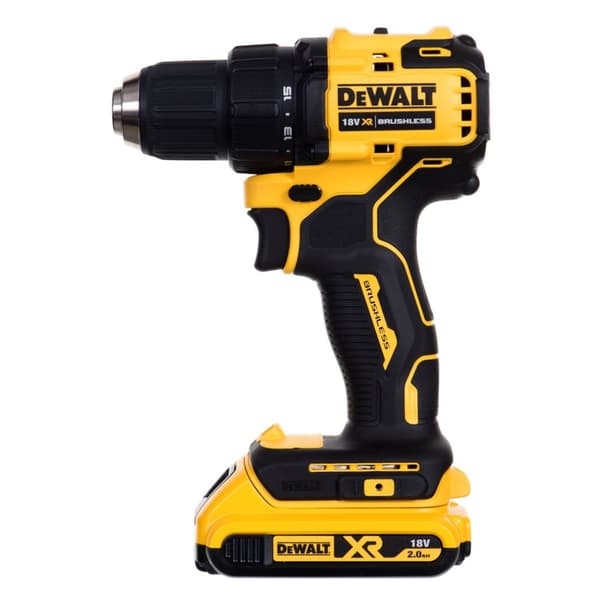 DeWALT DCD708D2T-QW elektrisk skruetrækker/slagnøgle Sort, Gul 1650 o/min
