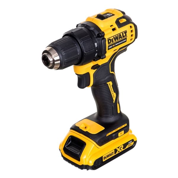 DeWALT DCD708D2T-QW elektrisk skruetrækker/slagnøgle Sort, Gul 1650 o/min