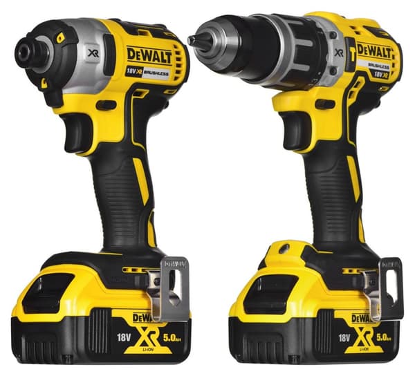 SÄHKÖTYÖKALUJEN YHDISTELMÄPAKKAUS DEWALT DCK266P2T (DCD796+DCF887) 2X5.0AH 18V