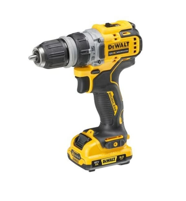 DEWALT PORAKONE 12V 2 x 3.0AH VAIHTOKUORMEN PÄÄT DCD703L2T