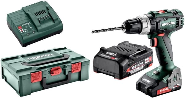 METABO PORAKONE-RUUVINVÄÄNNIN 18V 50/25Nm 2x2.0Ah BS 18 L