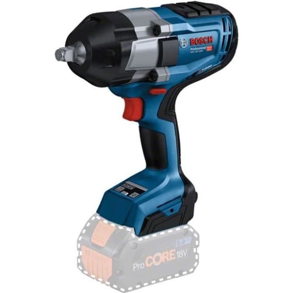 Sladdlös skiftnyckel - BOSCH PROFESSIONAL - GDS 18V-1000 - 100 Nm - Batteri ingår - Slagskruvmejsel