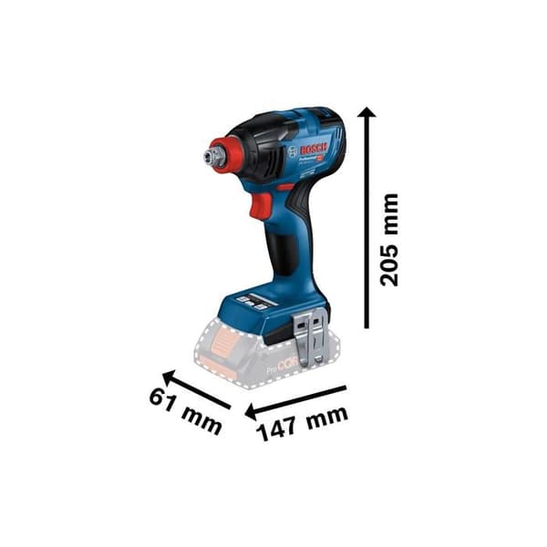 Slagskruvdragare - Bosch - GDX 18V-210 C - 5Ah - Trådlös - Professionell