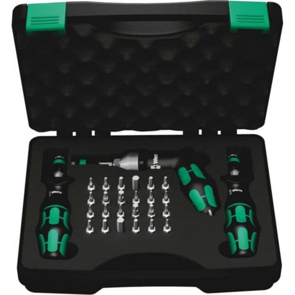 Wera 7445-46-47 Kraftform vridmomentskruvmejselsats, 2,5-55,0 tum, 27 delar - 05350451001