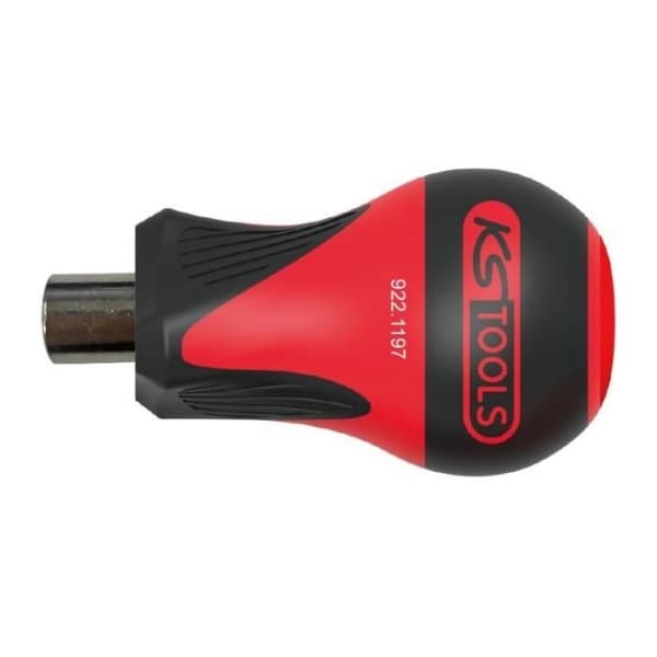 Skruvmejsel med bitshållare - KS TOOLS - ULTIMATE - 1/4' - Ergonomisk - Magnetisk