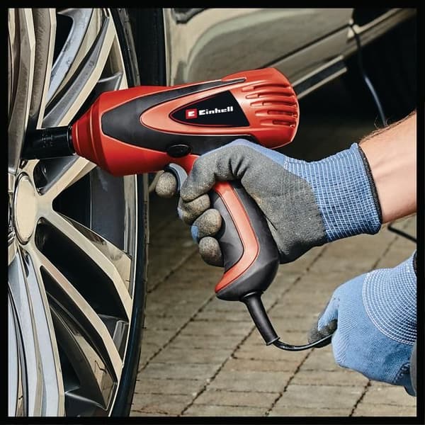 Einhell Slagskruvdragare CC-HS 12/1 (12V, LED-belysning, inbyggt vattenpass) Levereras med 2 hylsor (17/19 och 21/23 mm)