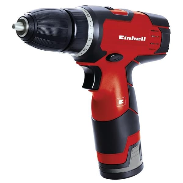 Einhell Sladdlös skruvdragare TH-CD 12-2 Li (12 V, Tryck: 24 Nm) Levereras i en låda med laddare och batteri