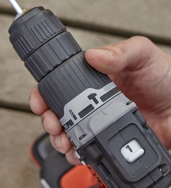 Trapani avvitatori ett batteri Black&amp;Decker BDCHD12S1 0731419