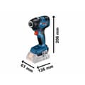 Miniatyrbild 2 av 4: 18V GDR 18V-200 slagdrivare (endast produkt) - BOSCH 06019J2105