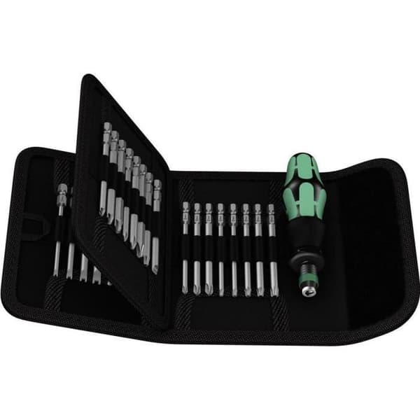 Wera KK 62 skruvsats 05059297001 - 33 st - Phillips/hexagon