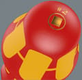 Miniatyrbild 4 av 4: Wera skruvmejsel - 05100024001 - Kraftform Plus Serie 100 VDE isolerad platt skruvmejsel Lasertip 160 i,