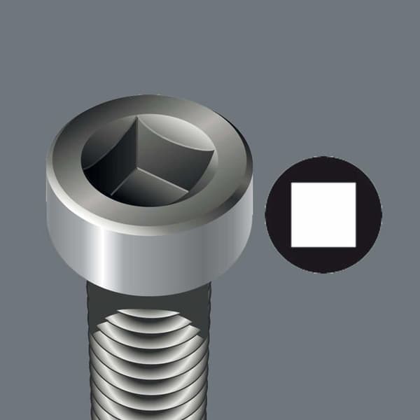 Wera skruvmejsel - 05100024001 - Kraftform Plus Serie 100 VDE isolerad platt skruvmejsel Lasertip 160 i,