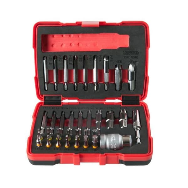 KS Tools 150.7060 34-delad skruvmejselsats 1/4 (6,3 mm)