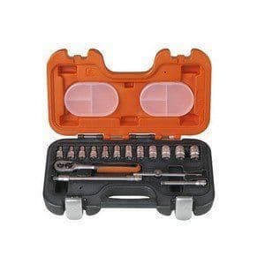Bahco S160 1/4" hylsa och spärrset 16 delar (UK Import) â € ¦