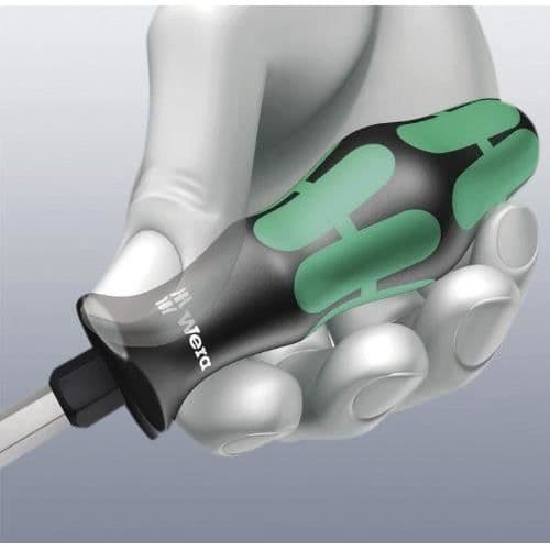Wera Kraftform Plus / 05007681001 Skruvmejselsats 334/355 SK 6 stycken (Import från Tyskland)