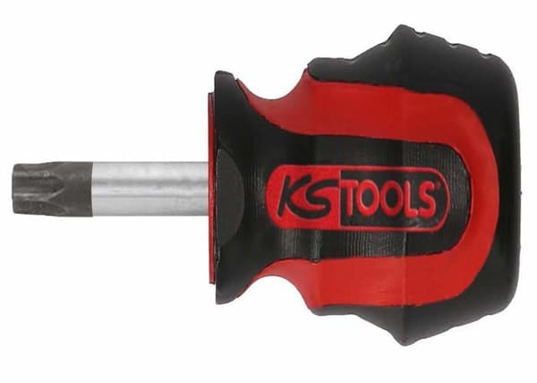 Ks tools skruvmejsel - 159.1146 - ERGOTORQUEplus T25 Kort skruvmejsel