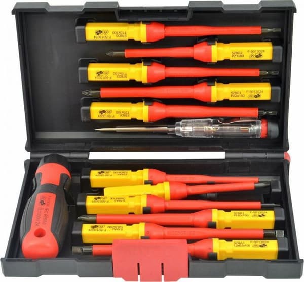 Tournevis Awtools - aw986932 - ISOLERA TOURNEVIS 1000V VDE S2/13 PCS.