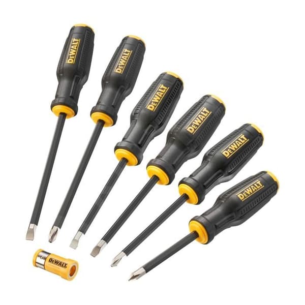 DeWALT Verktygsset med skruvmejslar FULLFIT - platt och PH (6 st) DWHT62056-0