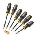 Miniatyrbild 2 av 3: DeWALT Verktygsset med skruvmejslar FULLFIT - platt och PH (6 st) DWHT62056-0