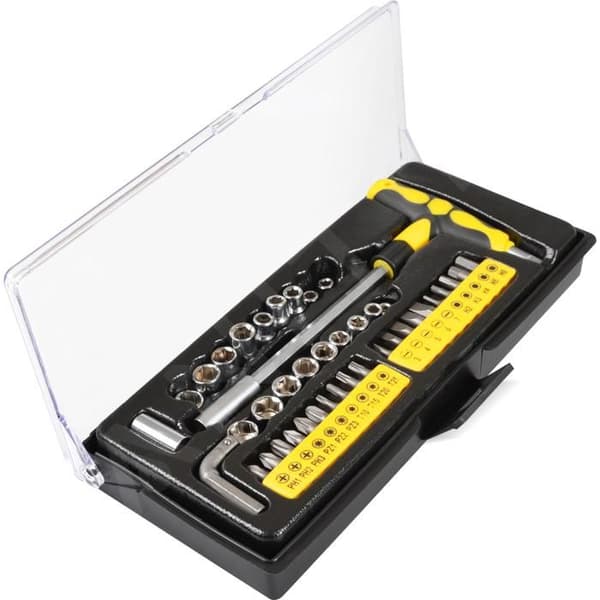 Fieldmann Outils FDS 1009-41R T-formad skruvmejsel med bitar 50001183