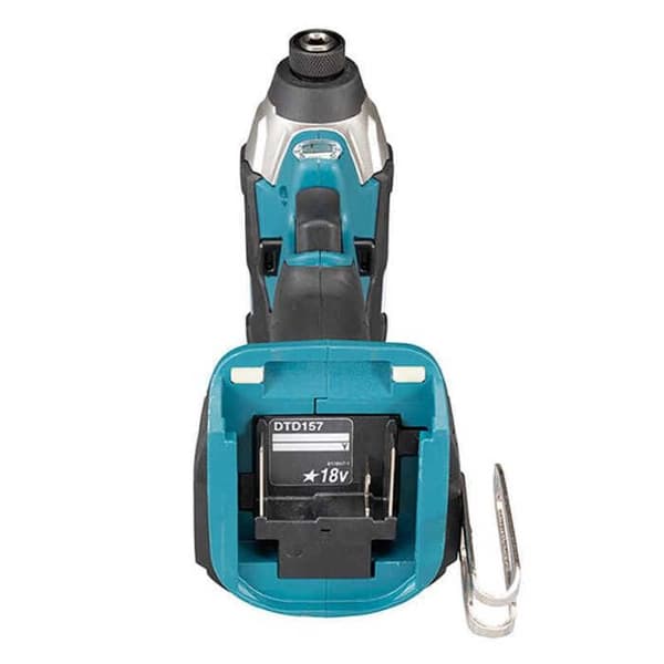 Slagskruvdragare 1401Nm 18V LXT - MAKITA - med 2 batterier 18V 3.0Ah - laddare - MakPac - DTD157RFJ