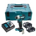 Miniatyrbild 2 av 6: Slagskruvdragare 1401Nm 18V LXT - MAKITA - med 2 batterier 18V 3.0Ah - laddare - MakPac - DTD157RFJ