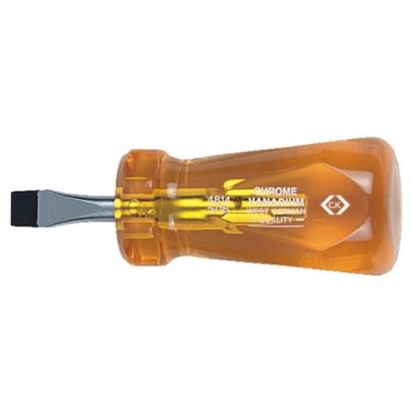 C.K. T4814 31 8mm stubbig slitsad skruvmejsel
