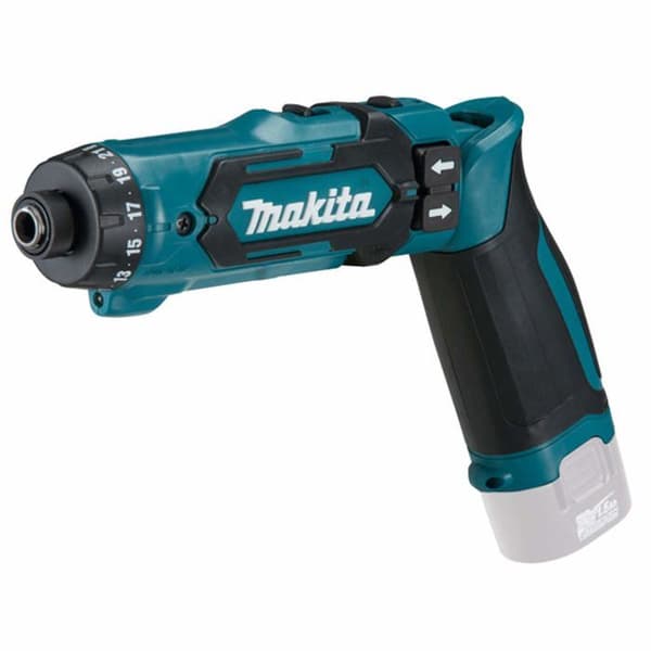 Makita DF012DZ 7,2V sladdlös skruvmejsel - Skruvmejsel - Skruvmejsel - 1,5Ah batteri - 30Nm
