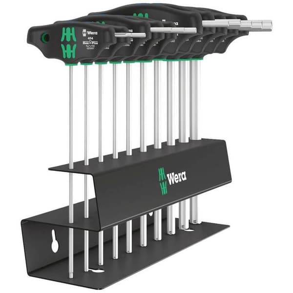 Wera 454/10 HF Imperial 2 skruvmejselsats - Phillips bits