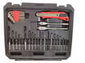 Miniatyrbild 7 av 7: ADM 12V SLADDLÖS SKRUVMEJSEL TVÅ BATTERIER BORRBITS SET 77 EL